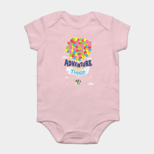 Up Baby Bodysuit - Adventure is out there by risarodil